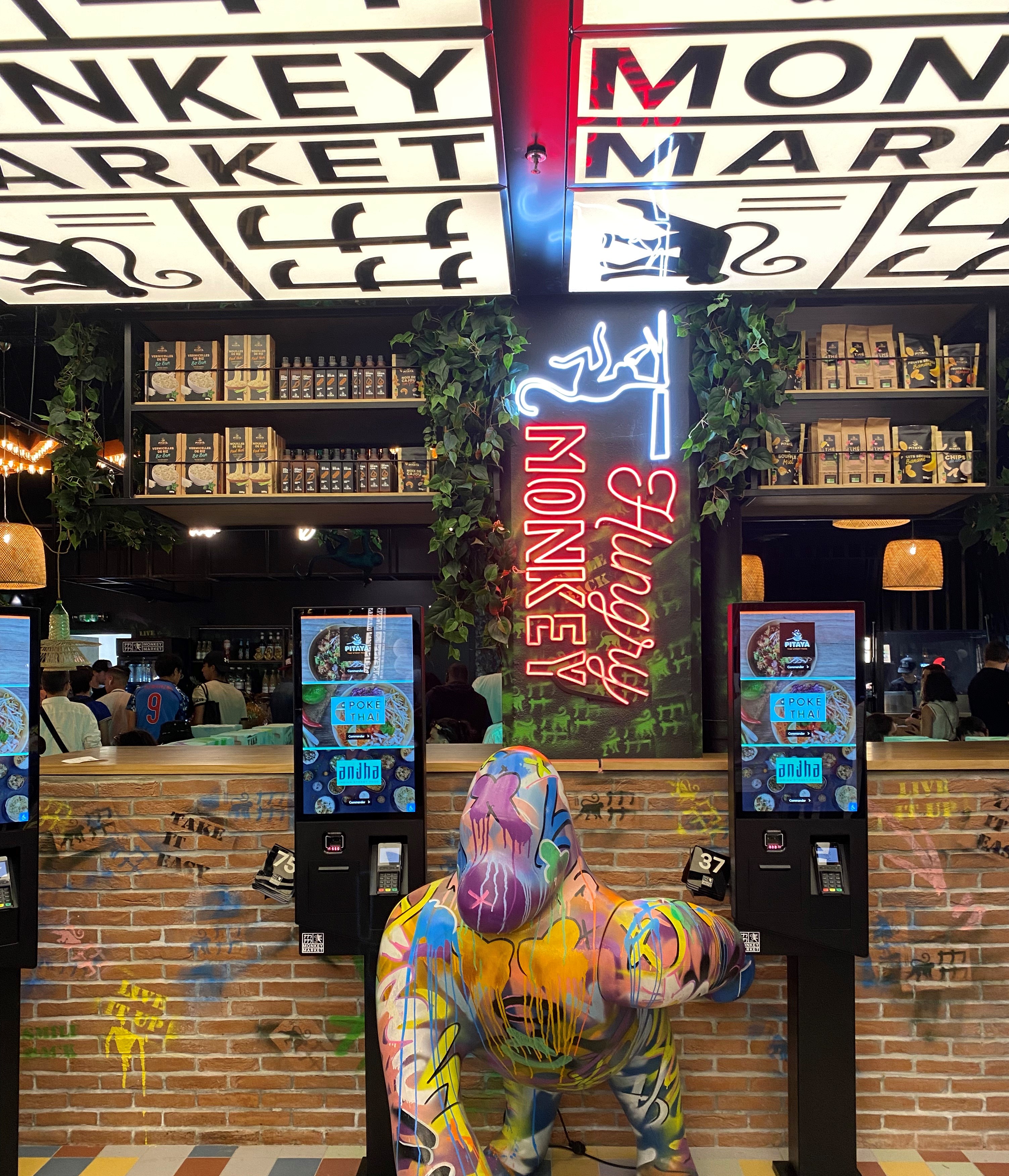 Monkey Market, le food court de Pitaya enfin ouvert