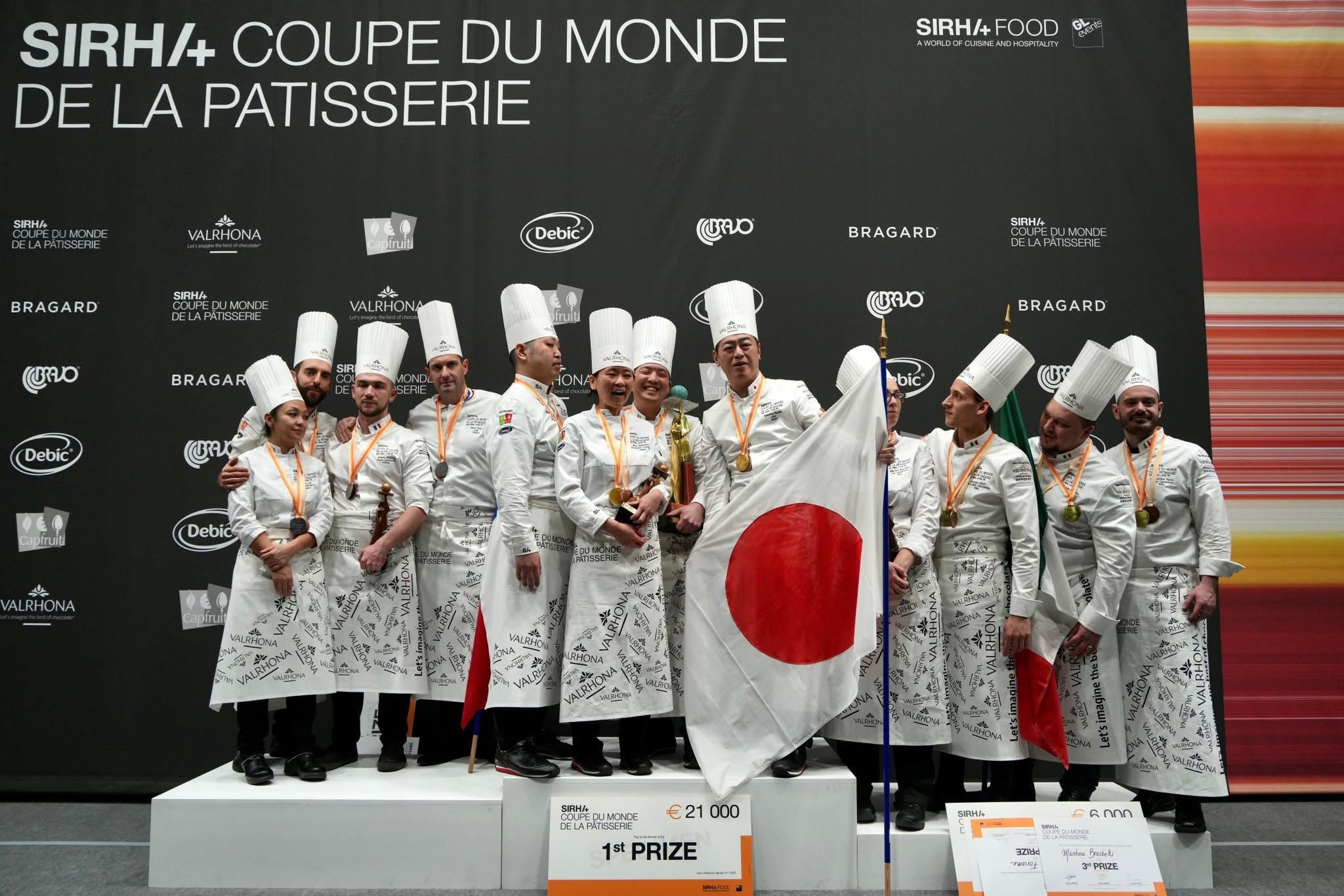 Le Japon remporte la Coupe du monde de la Pâtisserie 2023 devant la France  et l'Italie | Zepros Resto