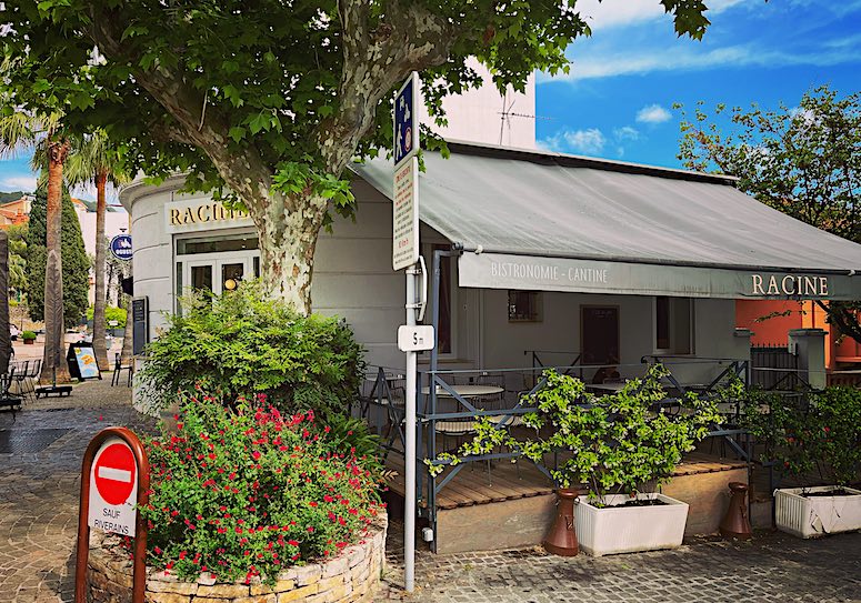 La terrasse chez Racine