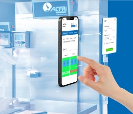 Acfri cellule pilotée par smartphone