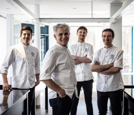 Les chefs de l'Ecole Valrhona Paris 