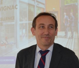 Cyril Lanrezac directeur de l’école de Savignac 2022