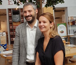 Sylvain Greiner et Camille Leroy Eataly Paris Marais