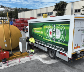 Camion biodiesel France Boissons