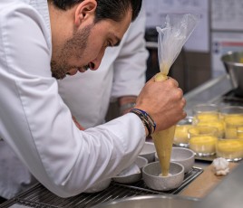 Chef Ludovic Turac partenaire avec Sodexo Santé