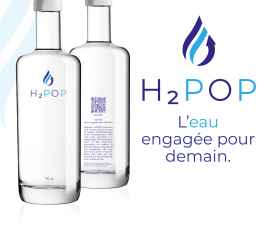 H2POP C10 eau microfiltrée