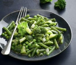 Ambiance poélée legumes verts d'aucy