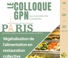 affiche colloque restauration collective vegetalisation