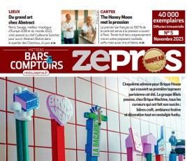 couverturre zepros bars & comptoirs novembre 2023