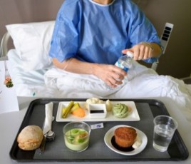 Repas hôpital