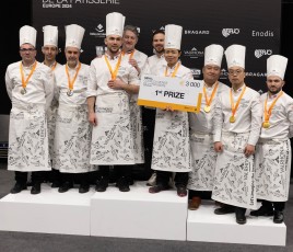 La France remporte la sélection Europe de la Coupe du monde de la pâtisserie