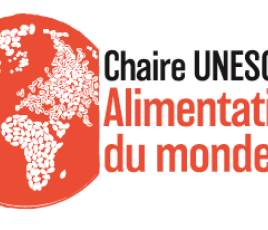 LOGO DE LA CHAIRE UNESCO ALIMENTATIONS DU MONDE