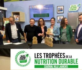 Elus de Couëron remise Trophée Nutrition durable