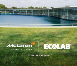Ecolab Official Partner of McLaren Formula 1 Team