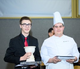 Valentin Brunot et Tom Bert-Tupinier, du lycée Le Castel de Dijon