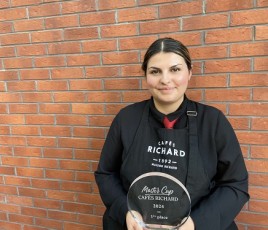 Emma Roussie, la gagnante de la Master Cup Cafés Richard 2024