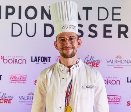 Alexandre Legras, champion de France du dessert 2024 