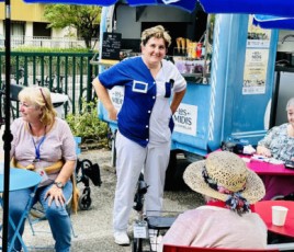 Foodtruck à l'Ehpad Parmelan à Annecy