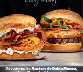 Burger King : les burgers de David Munoz
