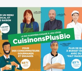 affiche cuisinons plus bio