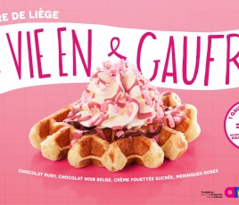 WAFFLE FACTORY OCTOBRE ROSE