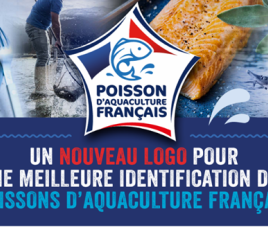Nouveau logo poissons aquaculture française