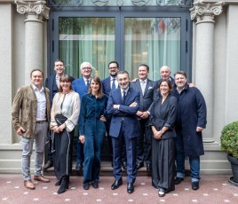 Le nouveau conseil d'administration.