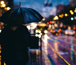 tempete pluie vent ville intemperie