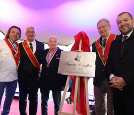 Rungis inauguration place Escoffier