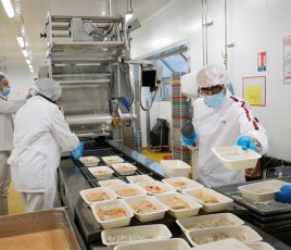 cuisine centrale chaine de conditionnement