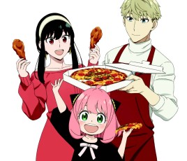Illustration Dominos Spy X Family