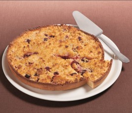 TARTE CRUMBLE POMME FRUITS ROUGES SYSCO AGRIETHIQUE