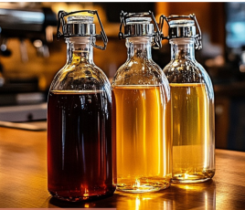 3 flacons de sirop