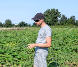 Un cultivateur ferme métropole de lyon