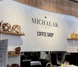 Le coffee shop de Christophe Michalak au sein du Printemps Haussmann (Paris 9è)
