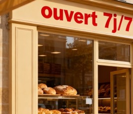 Ouvert 7j/7