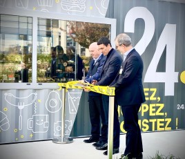 Inauguration boutique autonome elior restauration collective