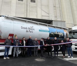 Camion électrique GMP à Bordeaux