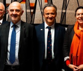 Représentants cours des comptes et P-dg INRAE