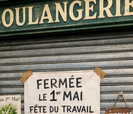 Boulangerie fermée le 1er mai