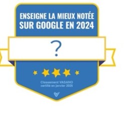 ENSEIGNE LA MIEUX NOTEE