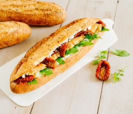 Baguette sandwichs graines