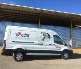 véhicule Elis - entretien linge