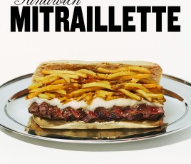 V1 Asado Sandwich Mitraillette