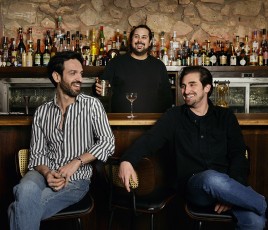 De g. à d. Matteo Grotti, Joaquin Malki et Marco Duce, le trio du Memento