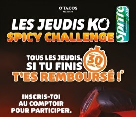 V1 O'Tacos Jeudis KO CR DR