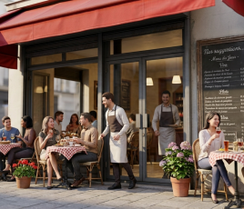 restaurant terrasse café  