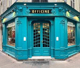 La façade du restaurant Officine