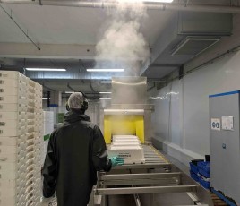 plonge avec bac réemployable