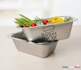 barquette en inox